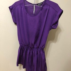 Silk Purple Express Shirt
